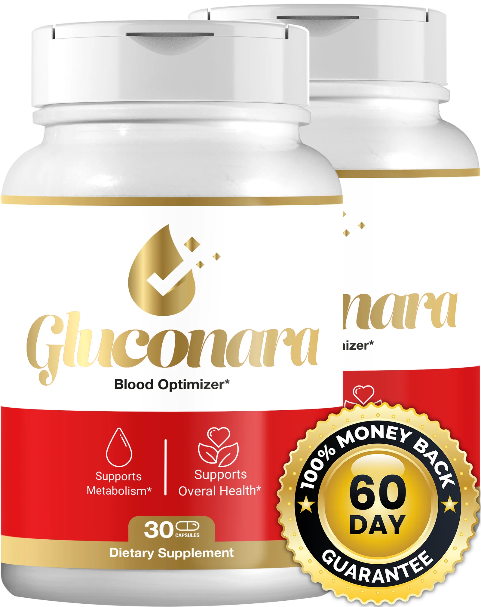 Gluconara 2 bottles — 60-day supply